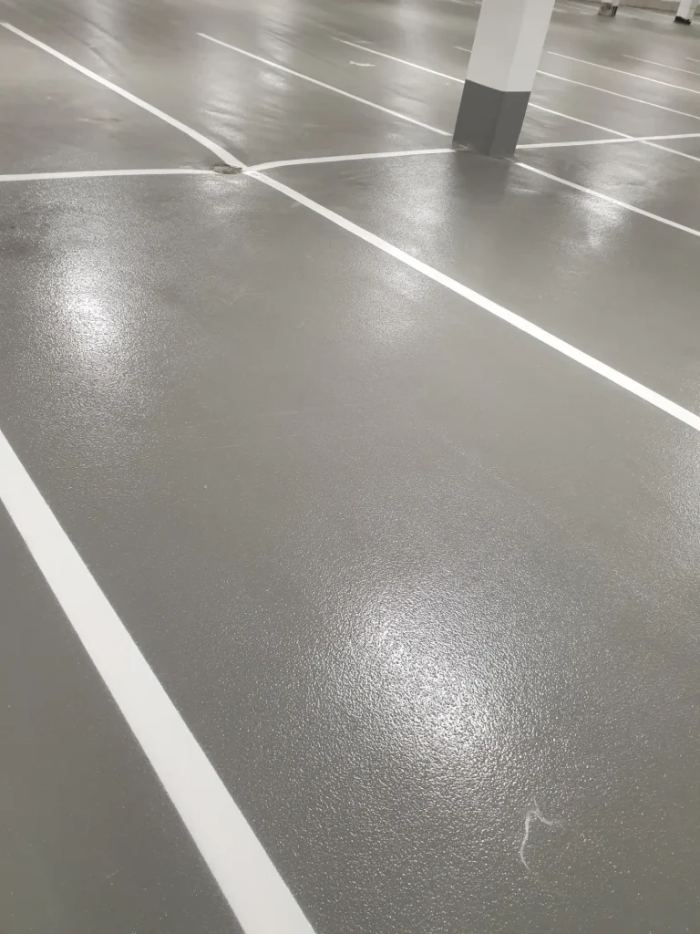 Industrigolv parkeringshus i Malmö 2000km2